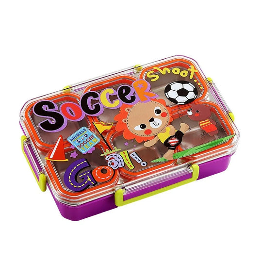 Kinder Lunchbox mit mehreren Fächern Weltraumdesign 4