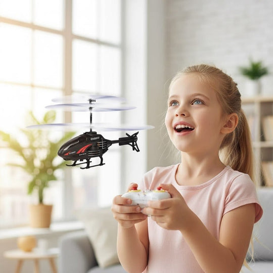 Kinder Mini Helikopter Einfach Zu Steuern für Anfänger Indoor Flugspaß 7