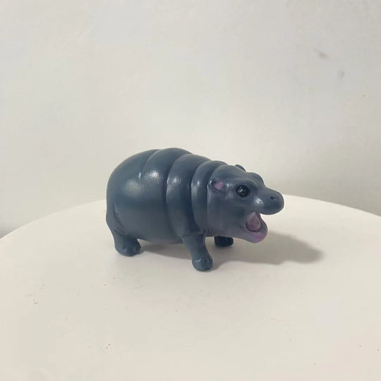 Kinder Nilpferd Spielfigur Realistisch 3