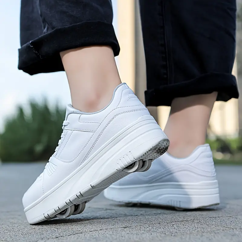 Kinder Rollschuhe Für Outdoor-Abenteuer Mit Abnehmbaren Rädern 3