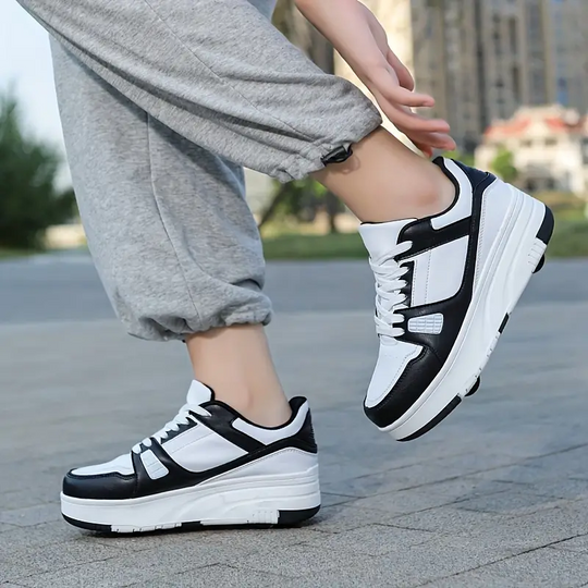 Kinder Rollschuhe Für Outdoor-Abenteuer Mit Abnehmbaren Rädern 6