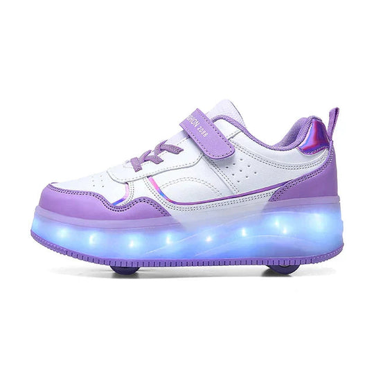 Kinder Rollschuhe Mit LED-Beleuchtung Und Orthopädischem Design 1