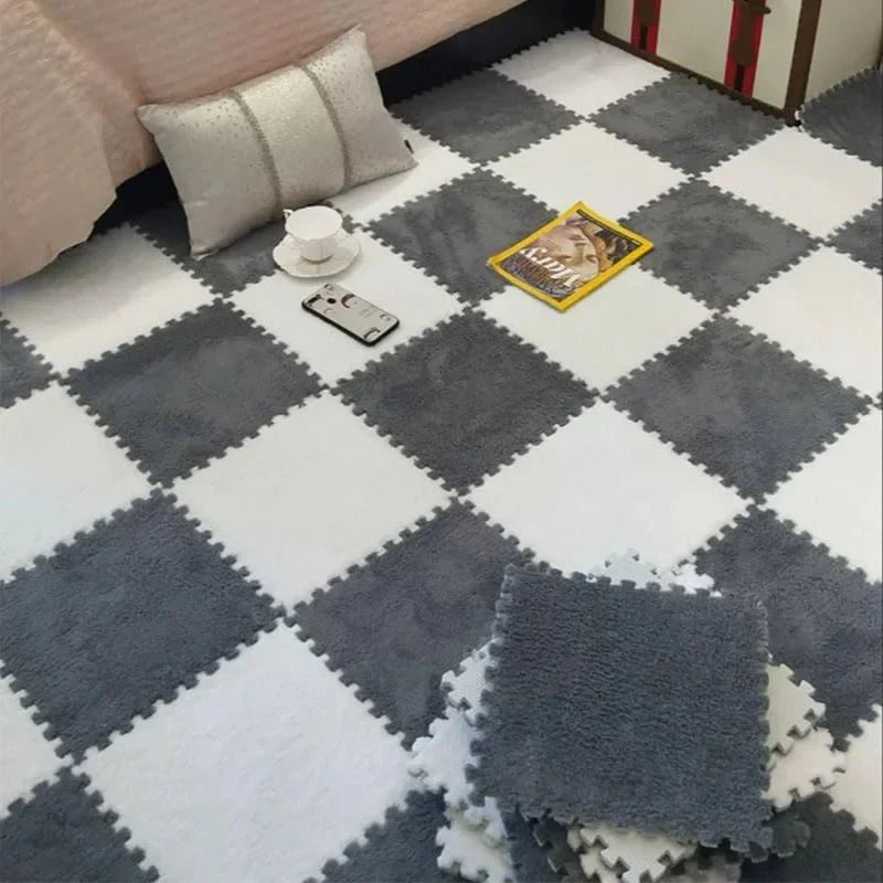 Kinder Spielmatte Krabbelmatte Komfortabel und Rutschfest 180x120 cm 2