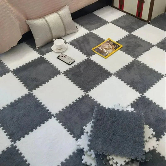 Kinder Spielmatte Krabbelmatte Komfortabel und Rutschfest 180x120 cm 2