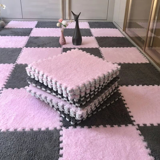 Kinder Spielmatte Krabbelmatte Komfortabel und Rutschfest 180x120 cm 21
