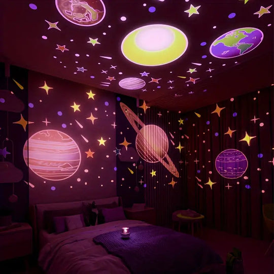 Kinder Star Projektor mit Musik und Fernbedienung 1