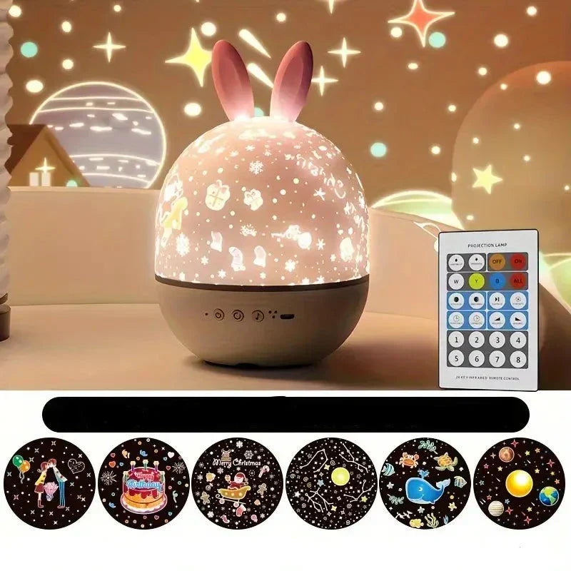 Kinder Star Projektor mit Musik und Fernbedienung 7