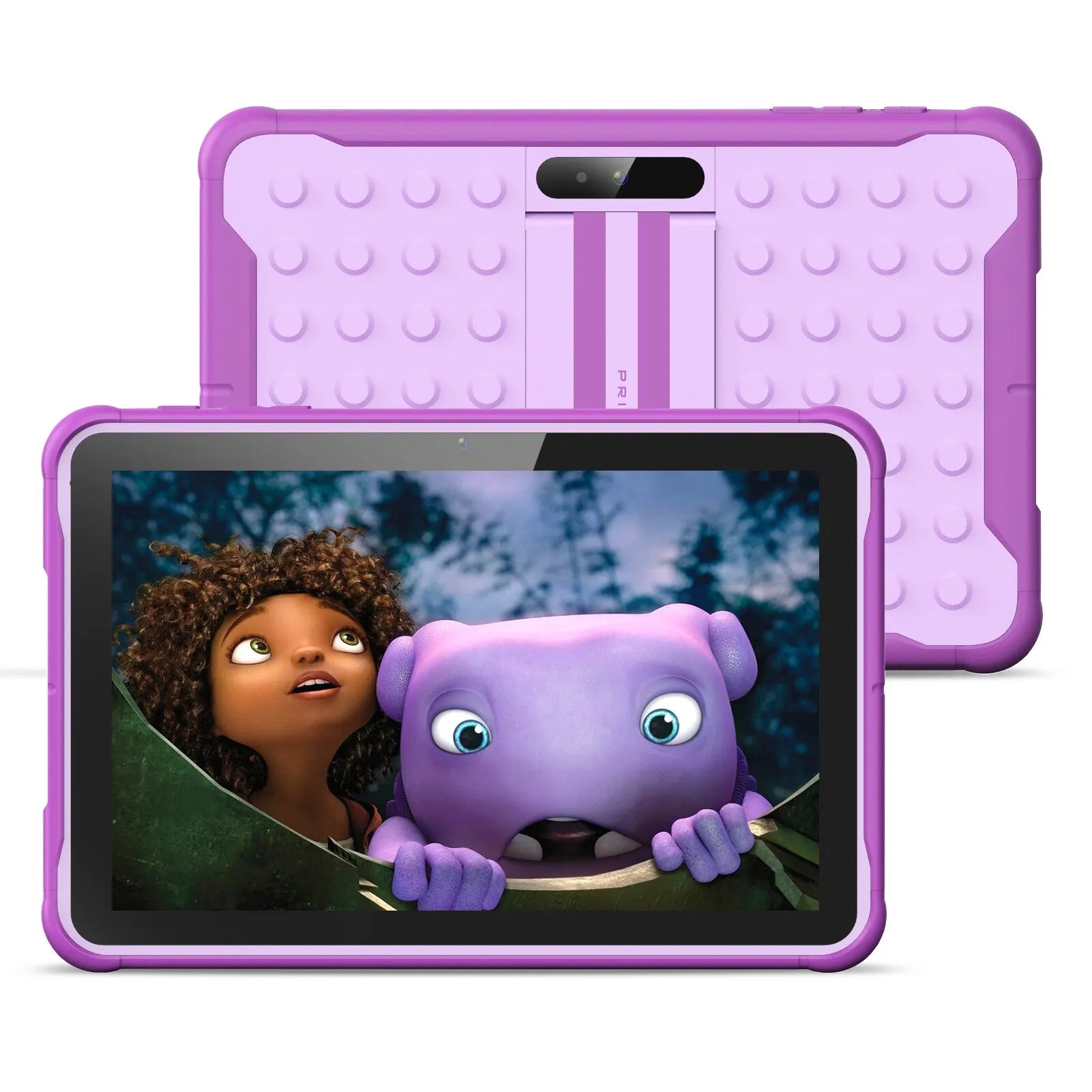 Kinder Tablet 10 Zoll Android 13 Quad-Core Prozessor 2GB RAM 64GB ROM mit Schutzhülle 6
