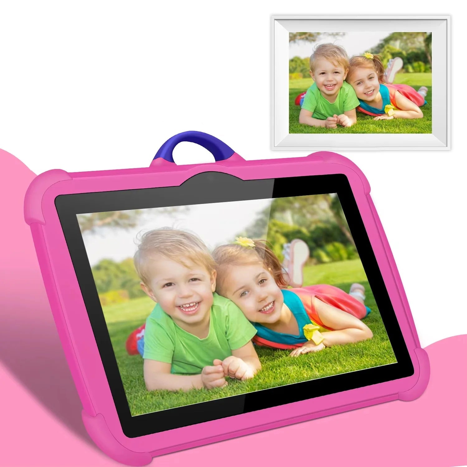 Kinder Tablet 7,0 Zoll Quad-Core 4GB RAM 64GB ROM Cartoon-Muster für Kinder 3