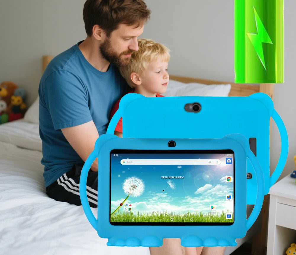 Kinder Tablet 7 Zoll Android 12 Lernspielzeug 32GB für Jungen und Mädchen 5