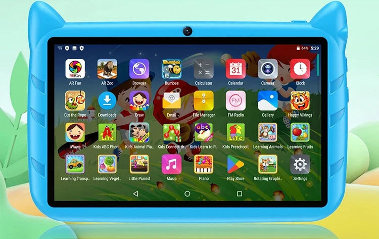 Kinder Tablet 7 Zoll Android 13, 4GB RAM, 64GB ROM, 1TB Erweiterung 1