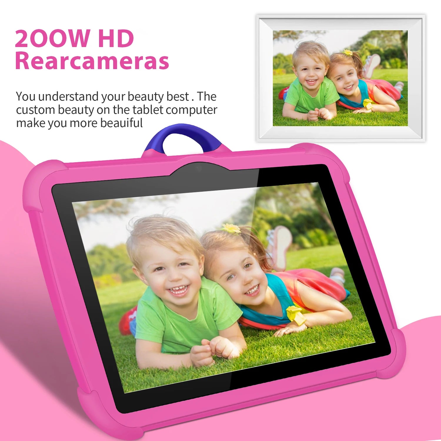 Kinder Tablet 7 Zoll Quad-Core mit 4GB RAM und 64GB ROM für Lernspiele 3