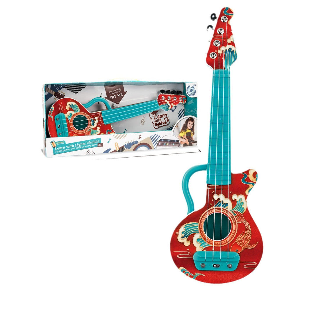 Kinder Ukulele Lerninstrument mit Lichtfunktion 3