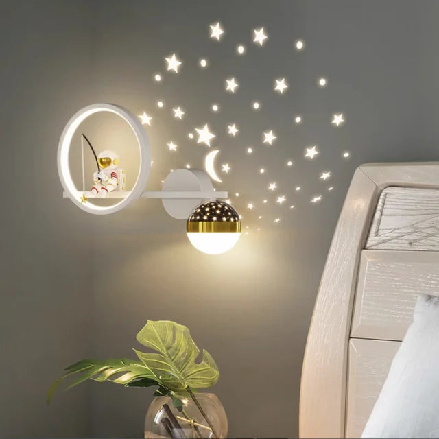 Kinder Wandlampe Traumlicht Universum LED 0