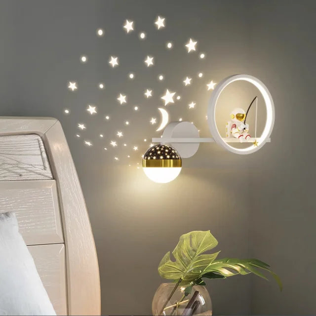 Kinder Wandlampe Traumlicht Universum LED 1