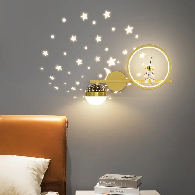 Kinder Wandlampe Traumlicht Universum LED 2