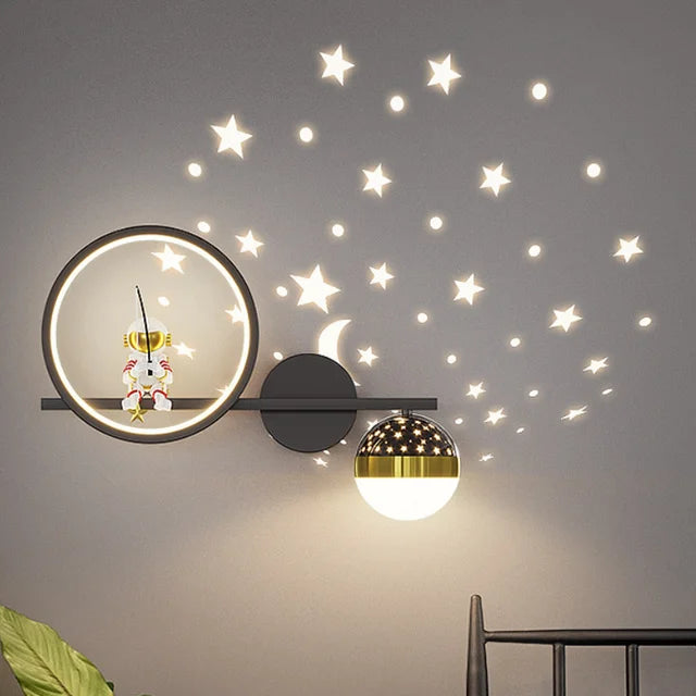 Kinder Wandlampe Traumlicht Universum LED 5