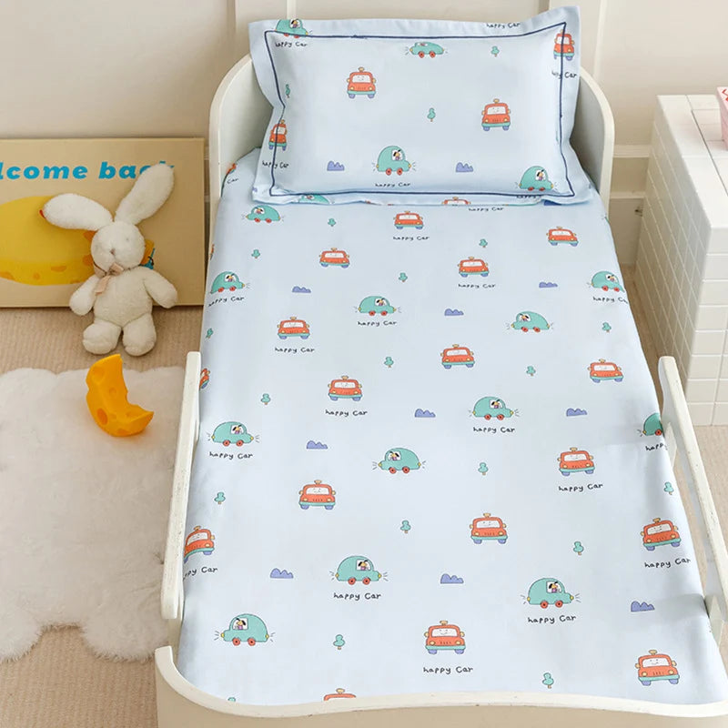 Kinderbettwäsche-Set mit Hasenmuster Atmungsaktiv und Pflegeleicht 1