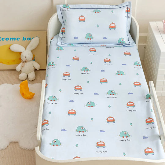 Kinderbettwäsche-Set mit Hasenmuster Atmungsaktiv und Pflegeleicht 1