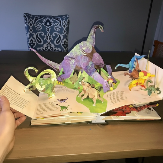 Kinderbuch Dinosaurier Abenteuer 3D-Popup für Kinder ab 3 Jahren 2