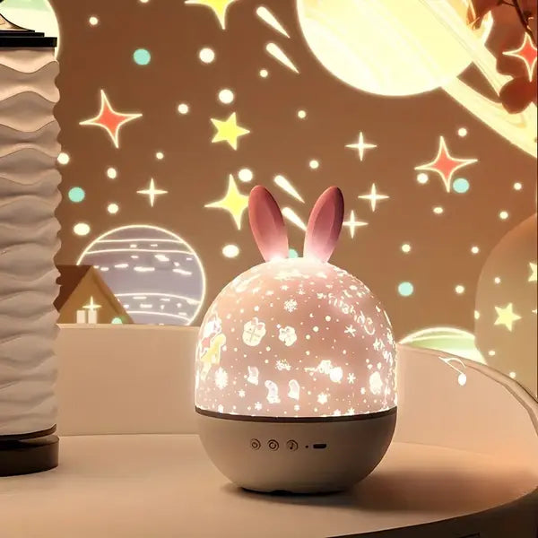 Kinderprojektor mit Musik und Fernbedienung für Traumhafte Nächte 0