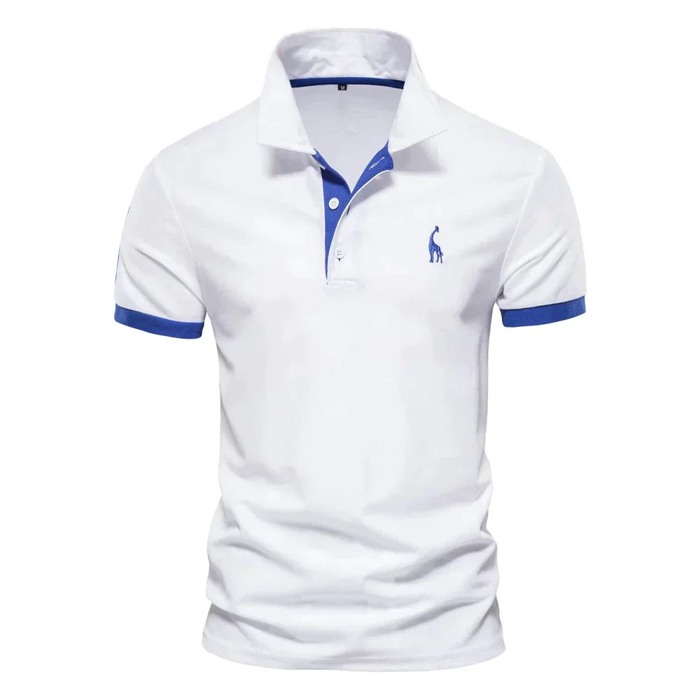 Klassisches Herren-Poloshirt, bequeme Passform 5