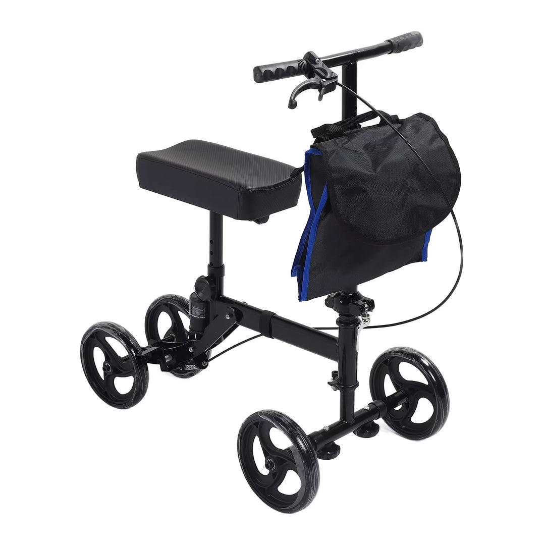 Knie-Scooter für die Rehabilitation mit Verstellbarem Lenker und Handbremse 0