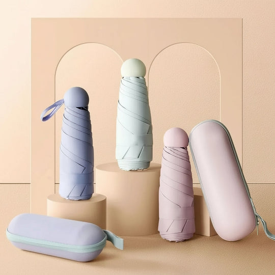 Kompakter Regenschirm für Damen und Herren – Stilvoll und praktisch 5