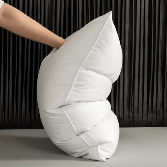 Kopfkissen 80x80 für Seitenschläfer mit Atmungsaktivem Bezug und Optimaler Unterstützung 3