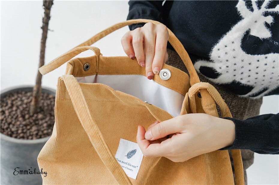 Kord-Tote-Tasche