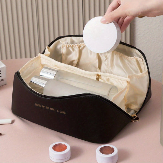 Kosmetiktasche Damen Make-up Organizer für Reisen, Kulturbeutel mit Reißverschluss, Praktische Kulturtasche 3
