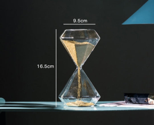 Kreative Sanduhr im Geometrischen Design für Modernes Dekor 0