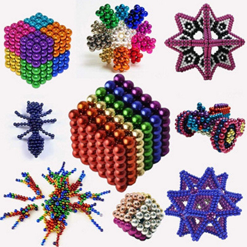Kreatives Magnetisches Kugel-Bauset für Kinder 216 Teile 3