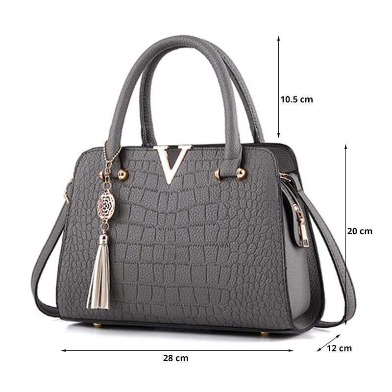 Krokodilledertasche