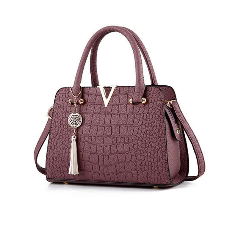 Krokodilledertasche