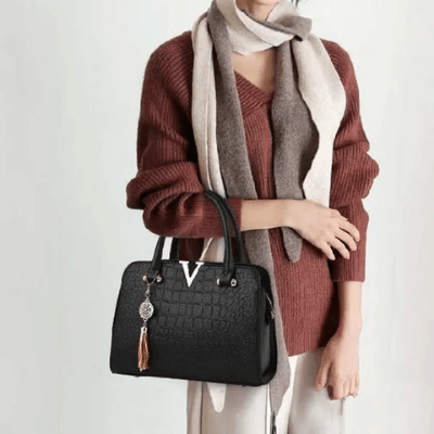 Krokodilledertasche