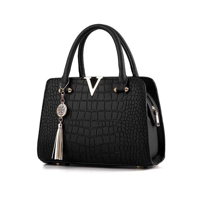 Krokodilledertasche