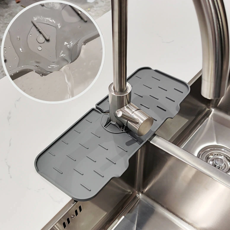 Küchen Tropfsammelplatte für Wasserhahn Flexibel und Praktisch 5