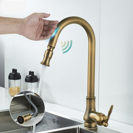 Küchenarmatur Ausziehbar mit Berührungssensor für Moderne Küchen 1