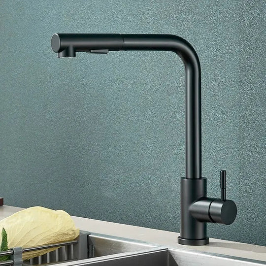 Küchenarmatur mit ausziehbarem Kopf und 2 Wassermodi 6