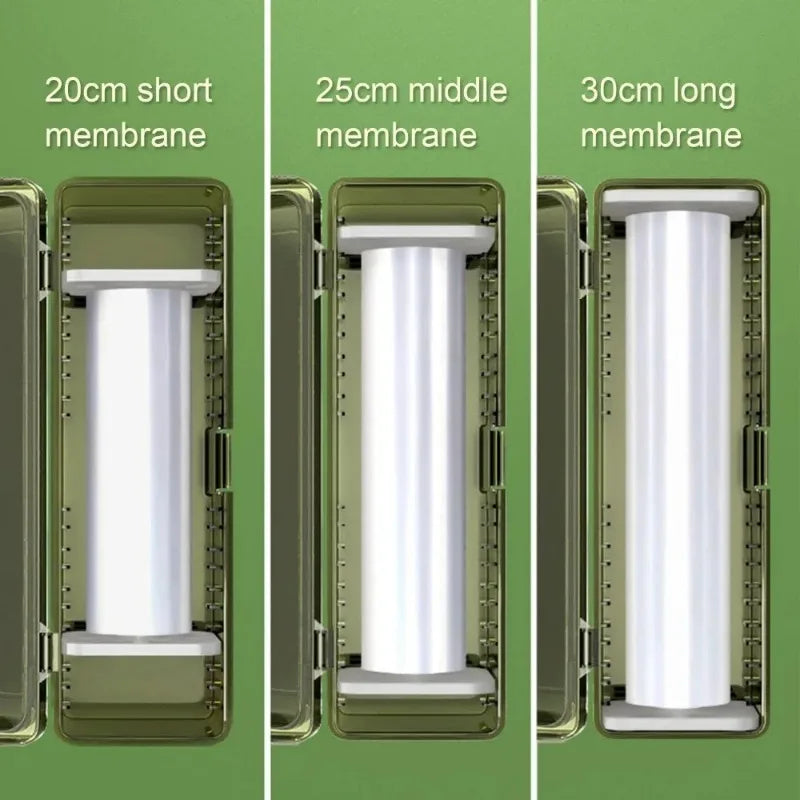 Küchenhelfer EasyWrap Transparent Verpackungsgerät mit Präzisem Schneidmechanismus 7