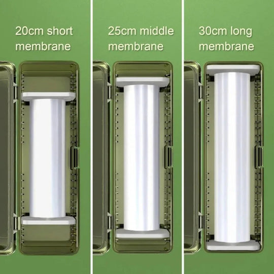 Küchenhelfer EasyWrap Transparent Verpackungsgerät mit Präzisem Schneidmechanismus 7
