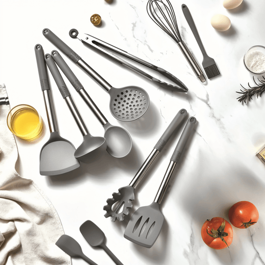 Küchenhelfer Set 12-teilig für Hobby- und Profiköche mit Stil und Funktionalität 3
