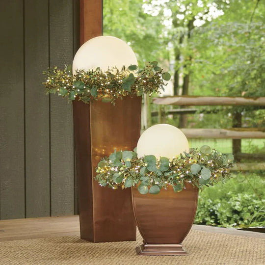 Kugelförmige Gartenbeleuchtung mit Fernbedienung – LED Gartenleuchten für stimmungsvolle Beleuchtung im Garten und Innenbereich 7