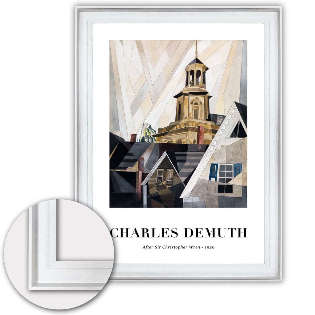 Kunstdruck Charles Demuth im Stil von Christopher Wren – Kunstwerk für Zuhause 7