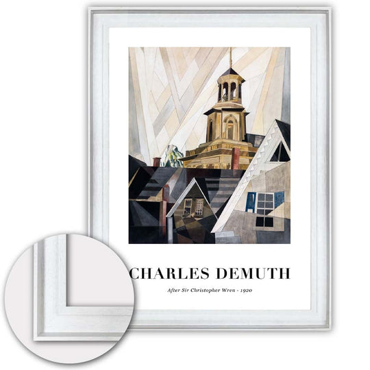 Kunstdruck Charles Demuth im Stil von Christopher Wren – Kunstwerk für Zuhause 7