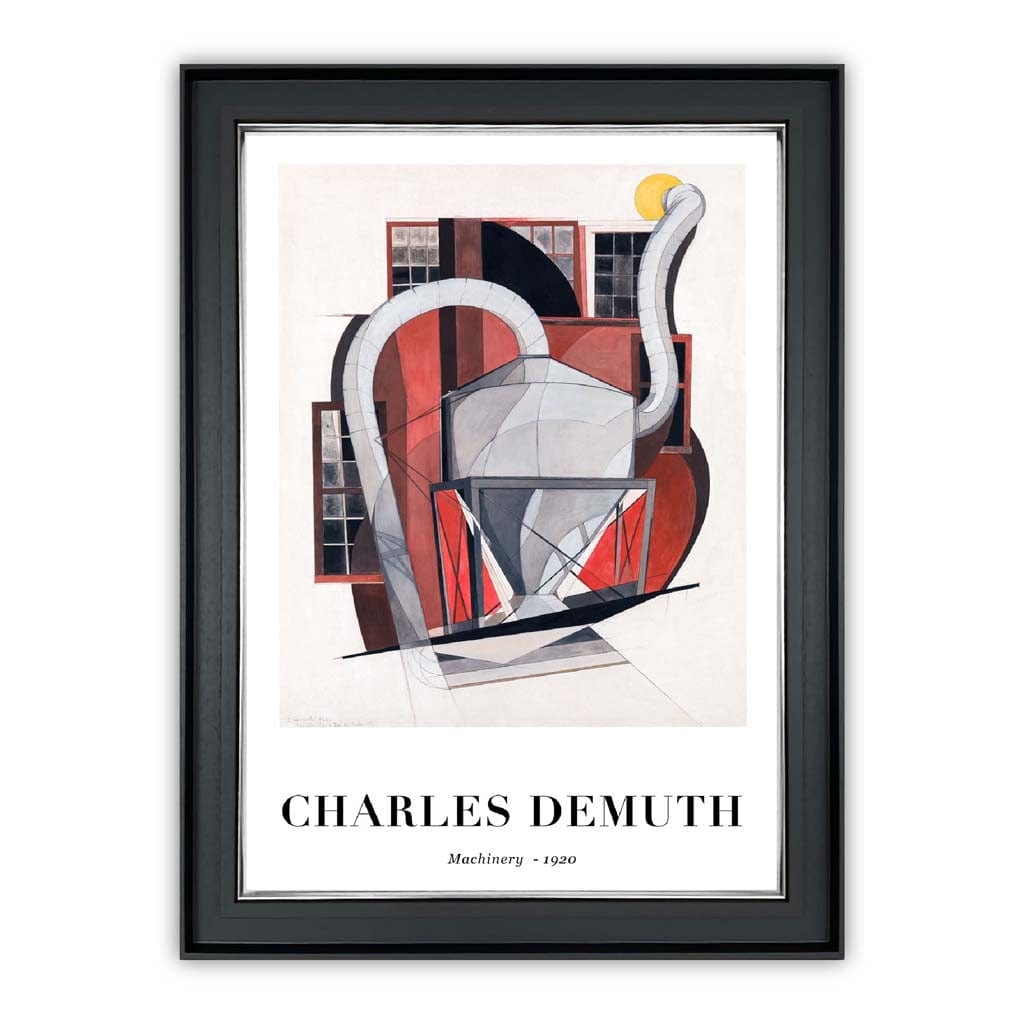 Kunstdruck Maschinen von Charles Demuth – Vintage Kunstbilder für Zuhause 0