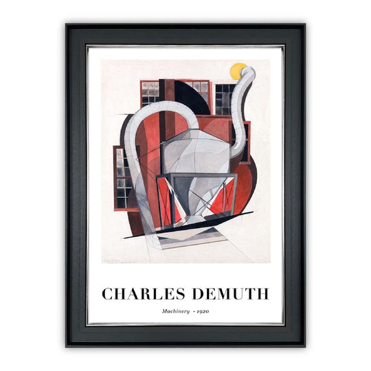 Kunstdruck Maschinen von Charles Demuth – Vintage Kunstbilder für Zuhause 0