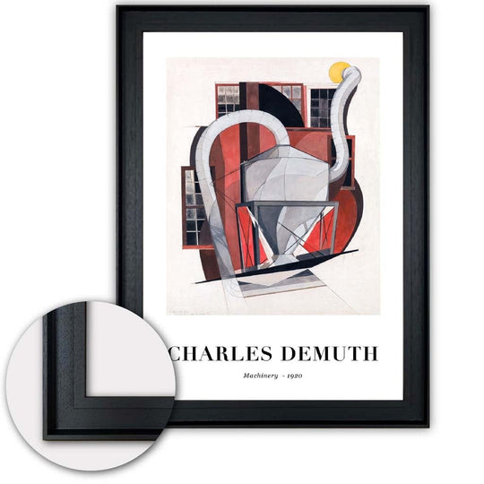 Kunstdruck Maschinen von Charles Demuth – Vintage Kunstbilder für Zuhause 1