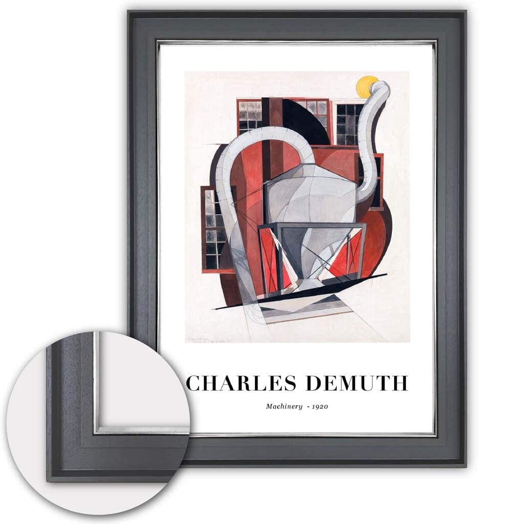 Kunstdruck Maschinen von Charles Demuth – Vintage Kunstbilder für Zuhause 5